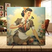 Carreau Épingle de beauté vintage