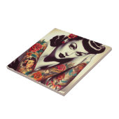 Carreau Épingle de glam rétro (Côté)