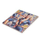 Carreau Épingle mécanique rétro-up (Côté)