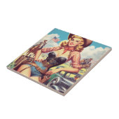 Carreau Épinglette vintage (Côté)