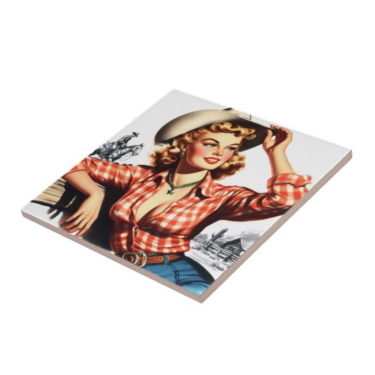 Carreau Épinglette vintage (Côté)