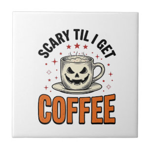 Carreau Épouvantable jusqu'au café Vintage Halloween Café