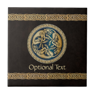 Carreau Équipe cycliste Celte Wolf Knotwork Trip