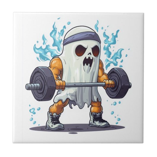 Carreau Équipe de gym fantôme (Devant)