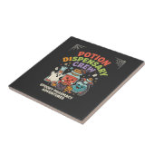 Carreau Équipe de potion de pharmacie Halloween (Côté)