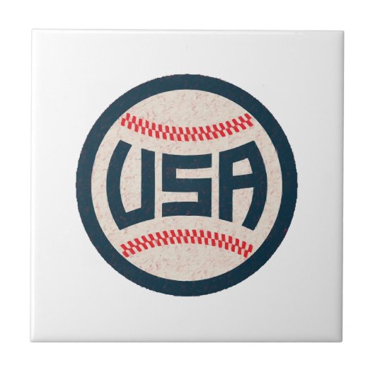 Carreau Équipe USA Baseball (Devant)