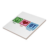 Carreau Ergothérapie d'amour de paix (Côté)