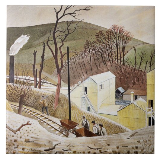 Carreau Eric Ravilious - Cimetière n° 2 (Devant)