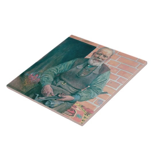 Carreau Erik Erikson, le forgeron (Côté)