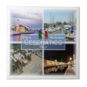 Carreau ERM027 CESENATICO, Émilie-Romagne Italie, (Devant)