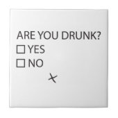 Carreau Es-tu ivre ? (Devant)