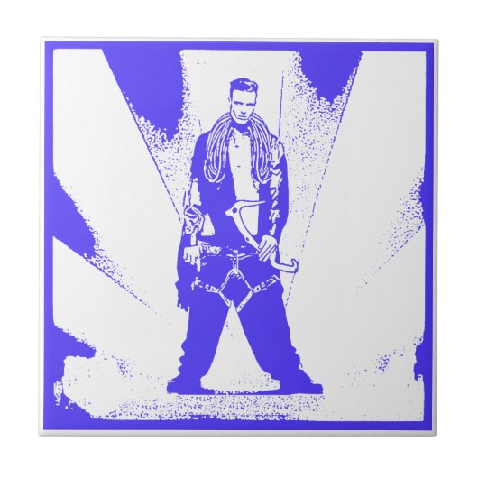 Carreau Escalade de glace bébé (Devant)