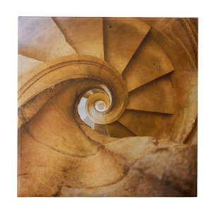Carreau Escalier en spirale descendant, Portugal