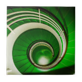 Carreau Escalier vert circulaire (Devant)
