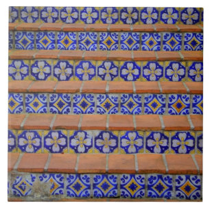 Carreau Escaliers de mosaïque