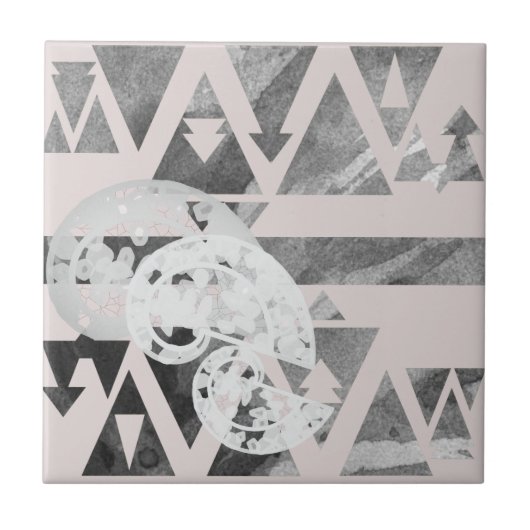 Carreau Escargot de cendre poussiéreux de l'éternité (Devant)