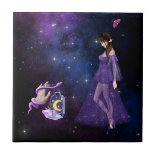Carreau Esoteric Witchcraft Magick Purple Cadeau Pour Sorc