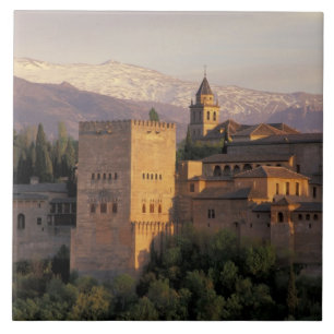 Carreau Espagne, Grenade, Andalousie L'Alhambra,