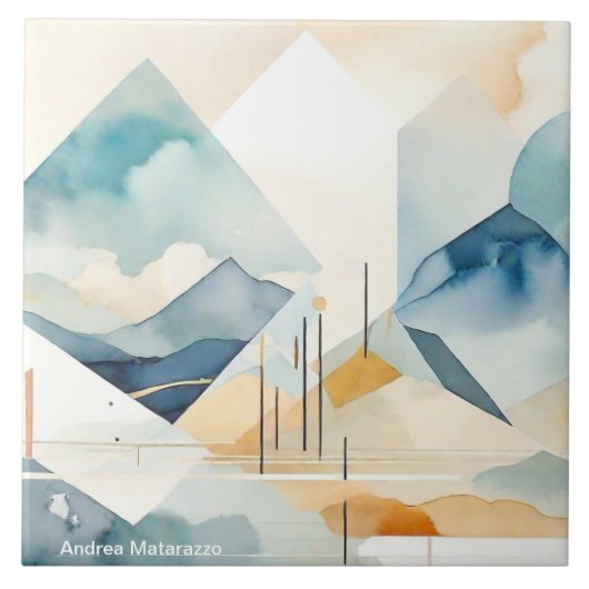 Carreau Esprit Abstrait (Devant)