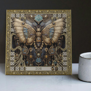 Carreau Esprit Animal Papillon Tribal Enchanté
