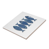 Carreau Esprit de Mer Illustrations Modernes de Poissons C (Côté)