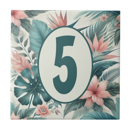 Carreau Essence Tropical Personnalisable (Devant)