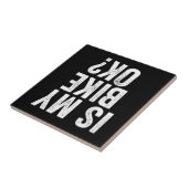 Carreau Est Mon Vélo Ok Drôle Cadeau Pour Les Vélos (Côté)