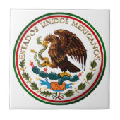 Carreau Estados Unidos Mexicanos (Aigle du drapeau mexicai (Devant)