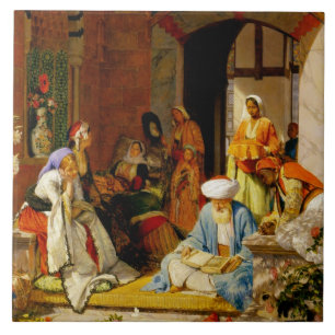 Carreau "Et la prière de la foi sauvera le malade", pour