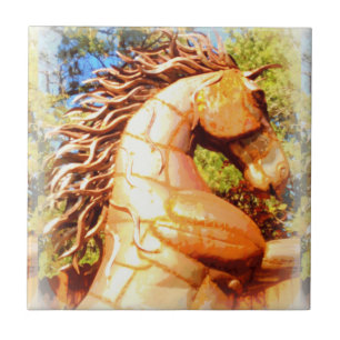 Carreau étalon mustang