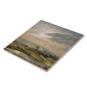 Carreau Étang de colline de branche de John Constable |, (Côté)