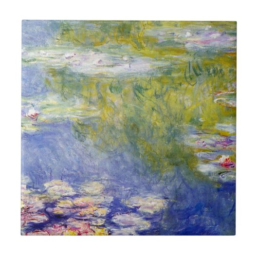 Carreau Etang Lily de Monet (Devant)