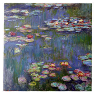 Carreau Etang Lily, Monet