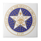 Carreau État de l'Oklahoma (Devant)