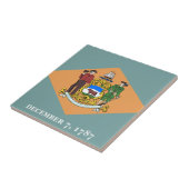 Carreau État du drapeau du Delaware (Côté)