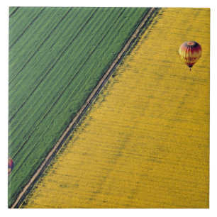 Carreau États-Unis, Arizona, Val Vista. Montgolfières s'él