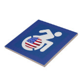 Carreau États-Unis handicapés (Côté)