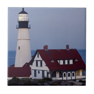 Carreau États-Unis, Maine, Portland, Cape Elizabeth, Phare