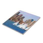 Carreau États-Unis, Massachusetts. Skyline 4 de Boston Wat (Côté)