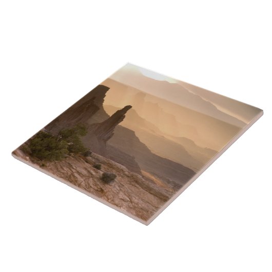 Carreau États-Unis; Utah; Parc national des Canyons. Vue d (Côté)