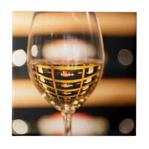 Carreau États-Unis, Washington, Walla Walla. Verre à vin