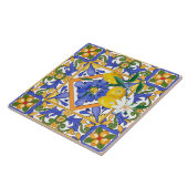 Carreau été, agrumes, sicilienne, style méditerranéen, cit (Côté)