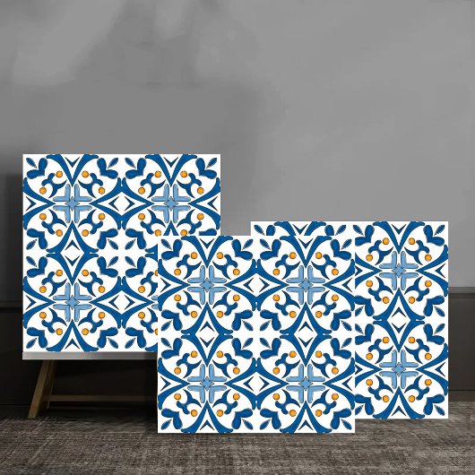 Carreau Ethnic ceramic tile in portuguese