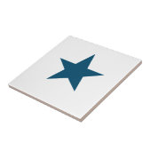 Carreau Étoile bleue profonde (Côté)