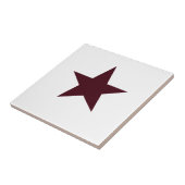 Carreau Étoile Brown au chocolat (Côté)