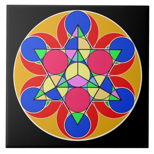 Carreau Étoile de feu (Devant)