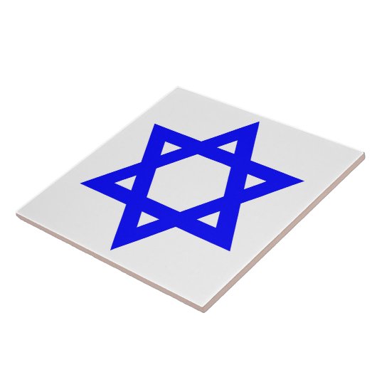 Carreau ✡︎ Étoile juive de David (Côté)