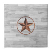 Carreau Étoile occidentale rustique de style (Devant)