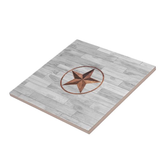 Carreau Étoile occidentale rustique de style (Côté)