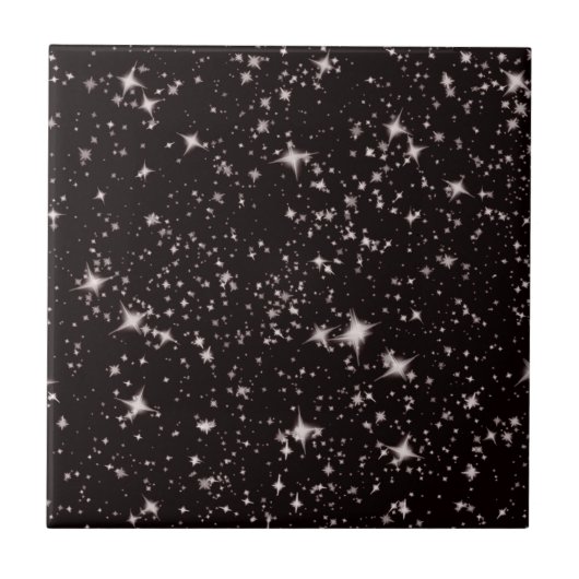 Carreau Étoile spatiale profonde (Devant)